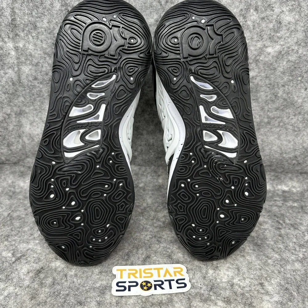 Nike KD 15 Basketball Shoes Mens 10.5 Black White Speckled Oreo DO9826-100